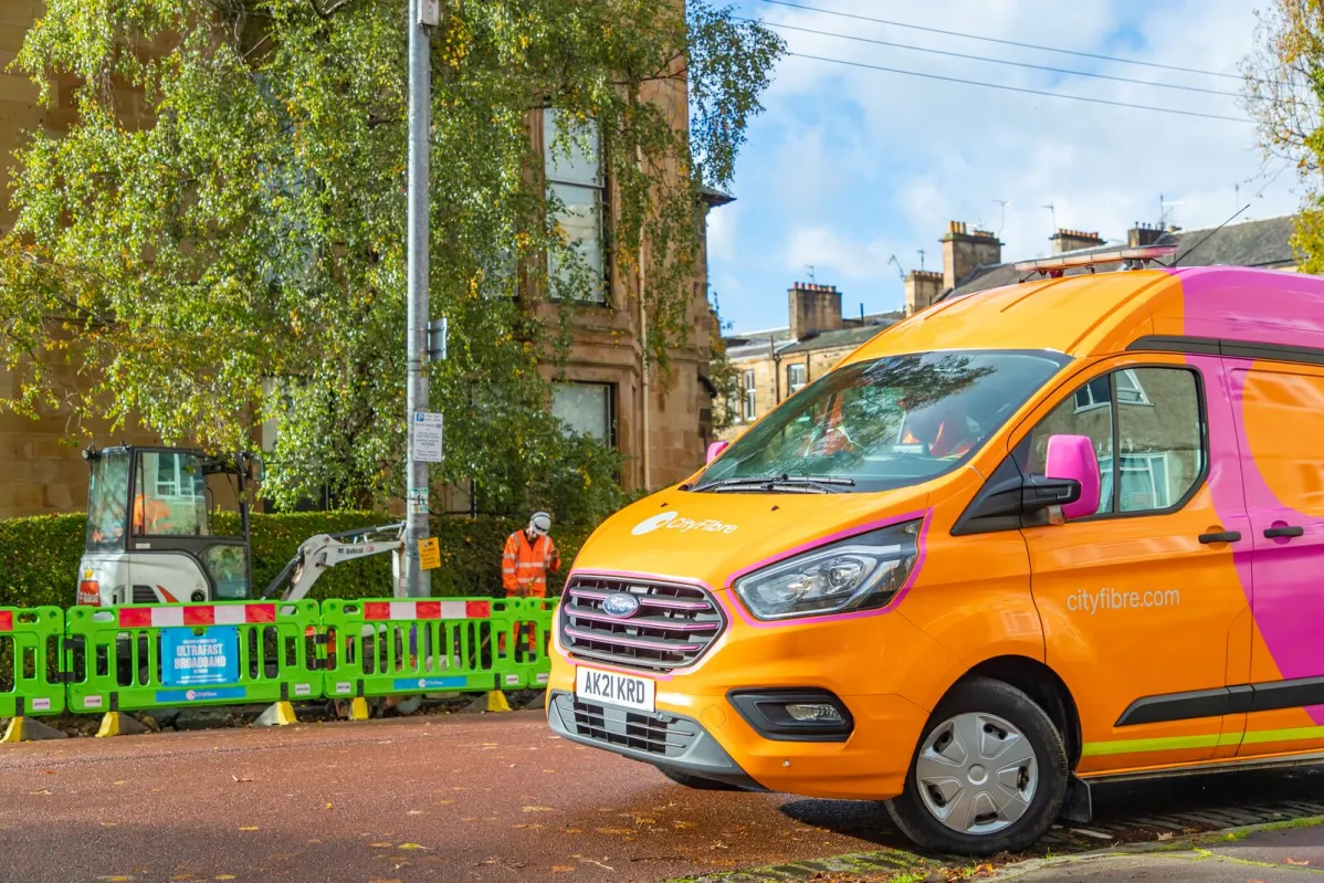 CityFibre van CityFibre van